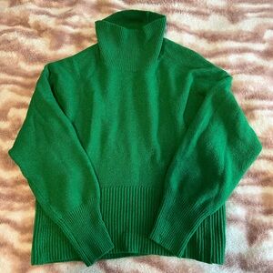 Green Womens Turtleneck